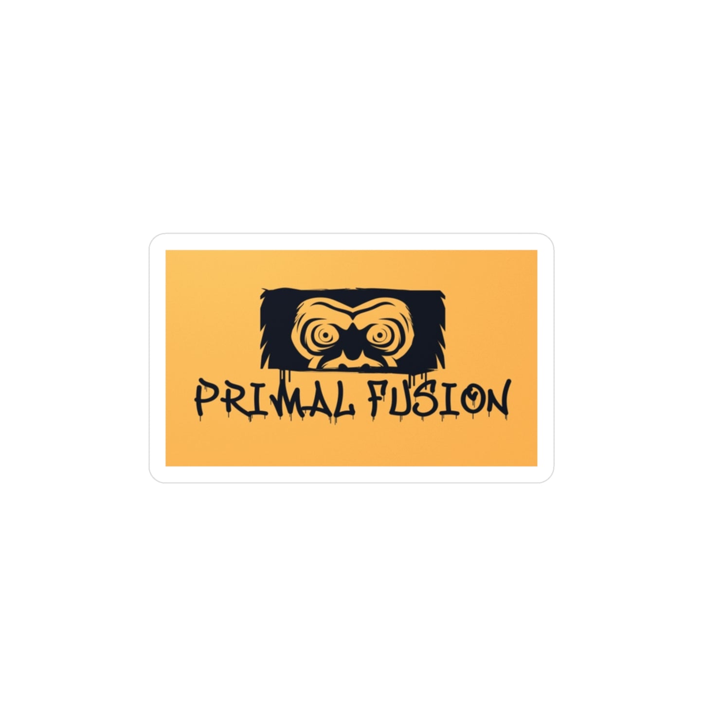 Primal Fusion Kiss-Cut Vinyl Decals - Unique Custom Stickers for Personalizing Your Space